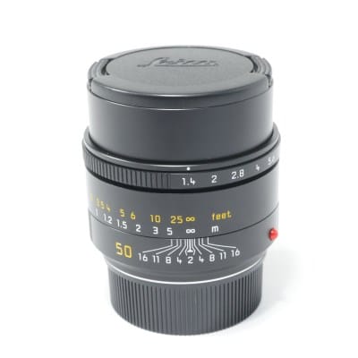 ライカ ズミルックスM f1.4/50mm ASPH. ブラック 11728
