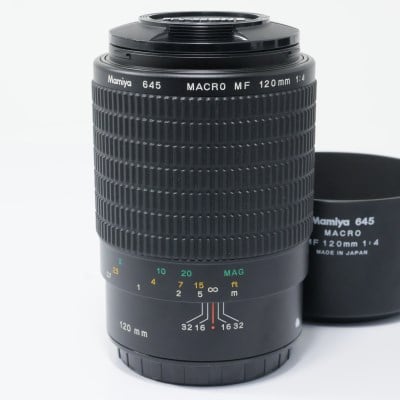 Mamiya 645AF Macro MF 120mm F4 旧タイプ ABランク 中古｜フジヤカメラ