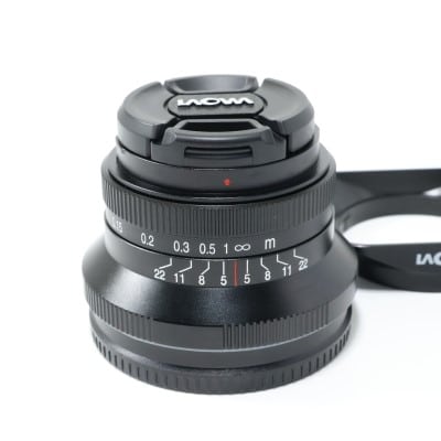 15mm F5 Cookie FF ブラック ソニーE LAO0680