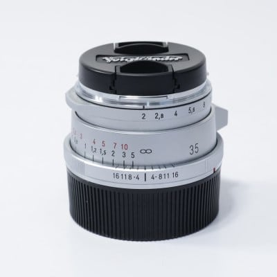 ULTRON Vintage Line 35mm F2 Aspherical TypeII VM シルバー