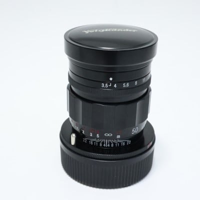 APO-LANTHAR 50mm F3.5 VM Type II ブラックペイント