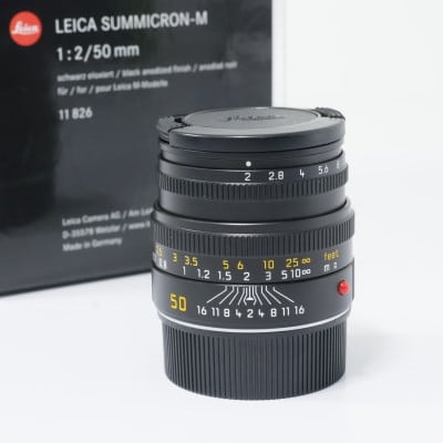 ズミクロン M 50mm F2 ブラック 6bit 11826 (11826C)