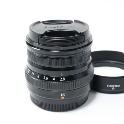 フジノンレンズ XF16mmF2.8 R WR ブラック