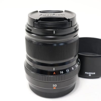 フジノンレンズ XF50mmF2 R WR ブラック