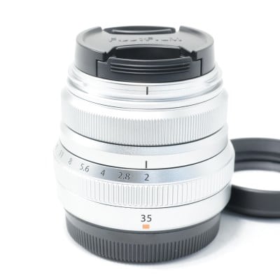 フジノンレンズ XF35mmF2 R WR シルバー