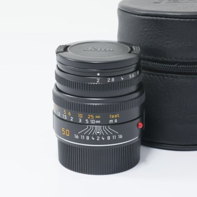 ズミクロン M 50mm F2 ブラック 6bit 11826 (11826C)