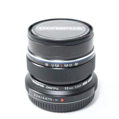 M.ZUIKO DIGITAL ED 12mm F2.0 ブラック