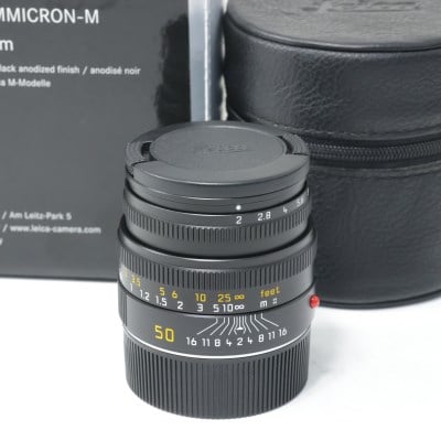 ズミクロン M 50mm F2 ブラック 6bit 11826 (11826C)