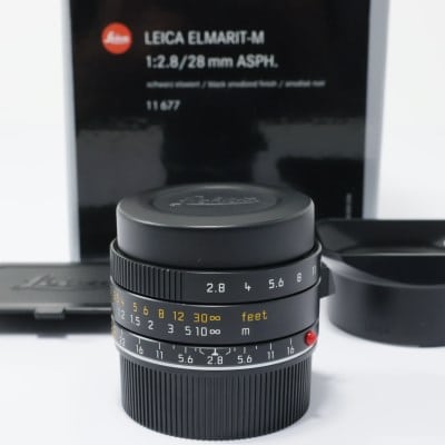 ライカ エルマリートM f2.8/28mm ASPH. ブラック 11677