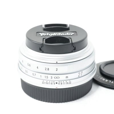 ULTRON 27mm F2 シルバー X-mount
