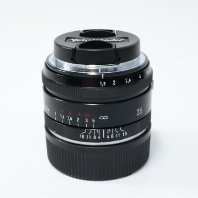 NOKTON Vintage Line 35mm F1.5 Aspherical Type II VM ブラックペイント
