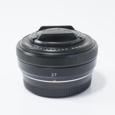 フジノンレンズ XF27mmF2.8 ブラック
