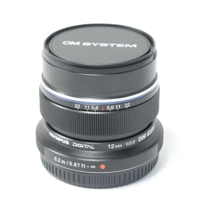 M.ZUIKO DIGITAL ED 12mm F2.0 ブラック