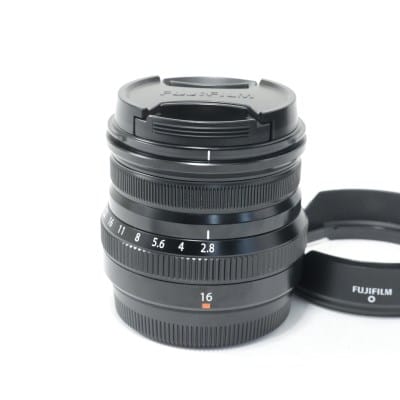 フジノンレンズ XF16mmF2.8 R WR ブラック