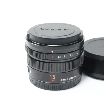 LEICA DG SUMMILUX 15mm/F1.7 ASPH. ブラック H-X015-K