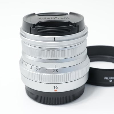 フジノンレンズ XF16mmF2.8 R WR シルバー