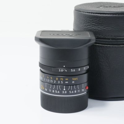 エルマー M 24mm F3.8 ASPH. ブラック 6bit 11648