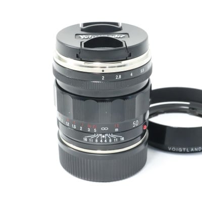 APO-LANTHAR 50mm F2 Aspherical VM ブラックペイント フジヤカメラ80周年記念モデル