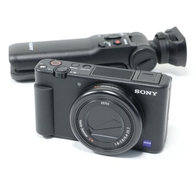 SONY VLOGCAM ZV-1G シューティンググリップキット ブラック ZV