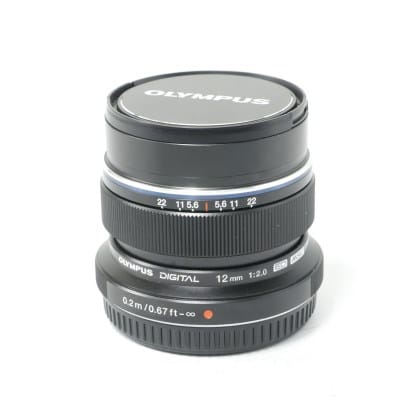 M.ZUIKO DIGITAL ED 12mm F2.0 ブラック