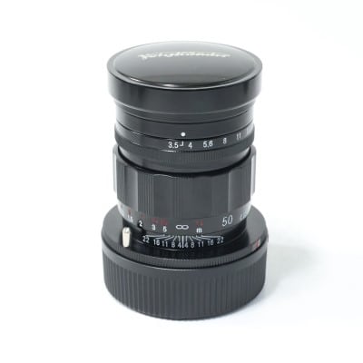 APO-LANTHAR 50mm F3.5 VM Type II ブラックペイント