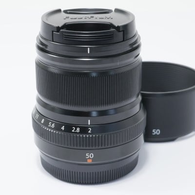 フジノンレンズ XF50mmF2 R WR ブラック