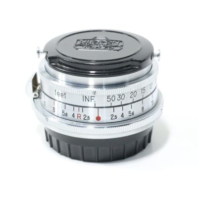 W-Nikkor 3.5cm F2.5 白鏡胴 Sマウント