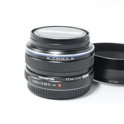 M.ZUIKO DIGITAL 17mm F1.8 ブラック