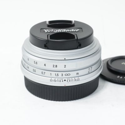 ULTRON 27mm F2 シルバー X-mount