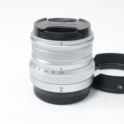 フジノンレンズ XF16mmF2.8 R WR シルバー