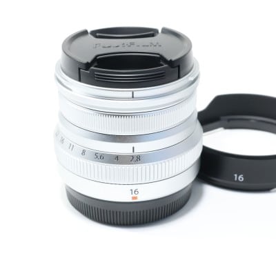 フジノンレンズ XF16mmF2.8 R WR シルバー