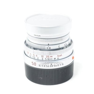 エルマー M 50mm F2.8 新型 シルバー