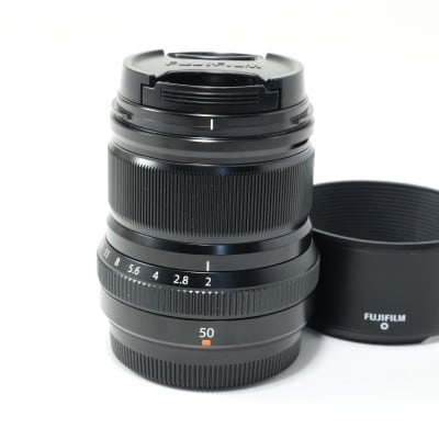 フジノンレンズ XF50mmF2 R WR ブラック