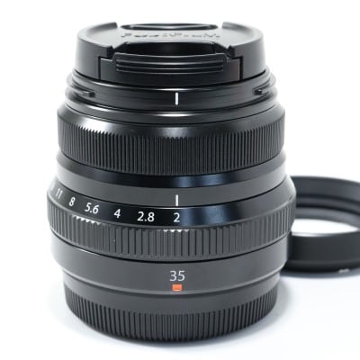 フジノンレンズ XF35mmF2 R WR ブラック