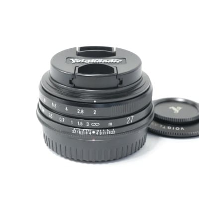 ULTRON 27mm F2 ブラック X-mount