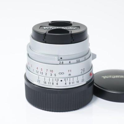 COLOR-SKOPAR 28mm F2.8 Aspherical Type II VM シルバー