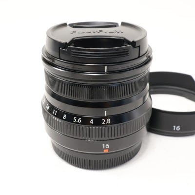 フジノンレンズ XF16mmF2.8 R WR ブラック