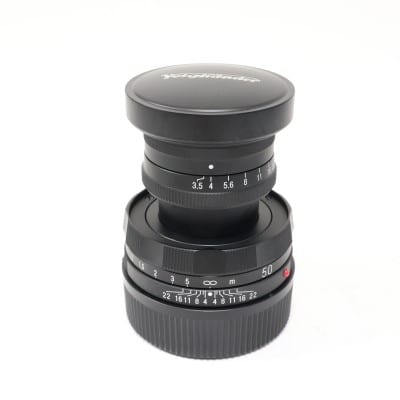APO-LANTHAR 50mm F3.5 VM Type I マットブラックペイント