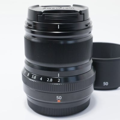 フジノンレンズ XF50mmF2 R WR ブラック