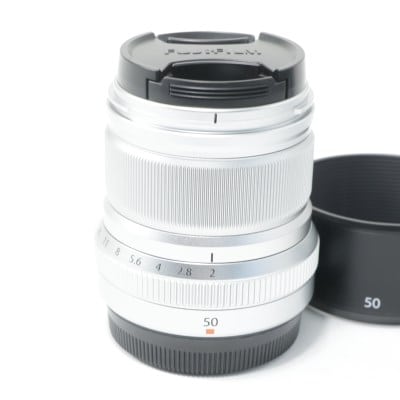 フジノンレンズ XF50mmF2 R WR シルバー