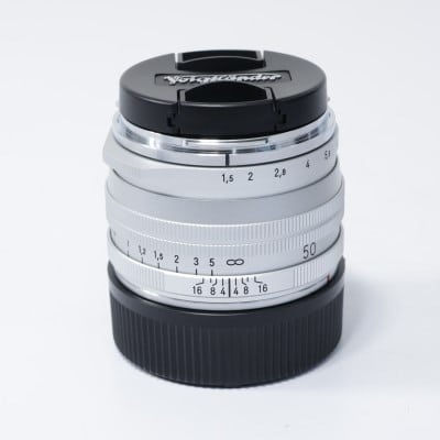 NOKTON Vintage Line 50mm F1.5 Aspherical II VM シルバー MC