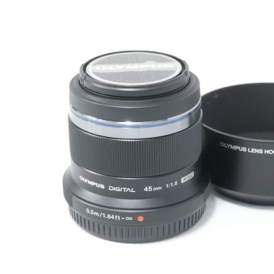 M.ZUIKO DIGITAL 45mm F1.8 ブラック