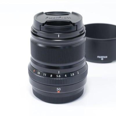 フジノンレンズ XF50mmF2 R WR ブラック
