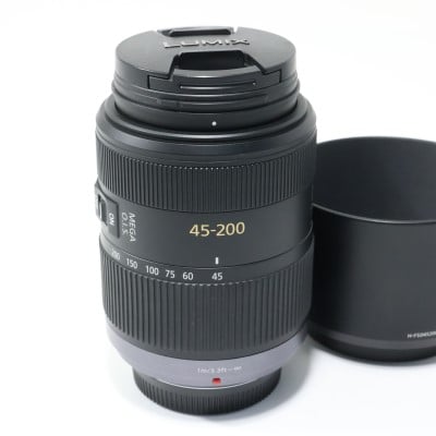 LUMIX G VARIO 45-200mm/F4.0-5.6/MEGA O.I.S. グレー H-FS045200