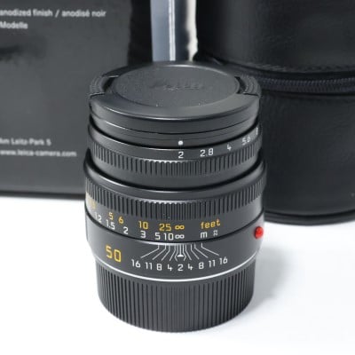 ズミクロン M 50mm F2 ブラック 6bit 11826 (11826C)