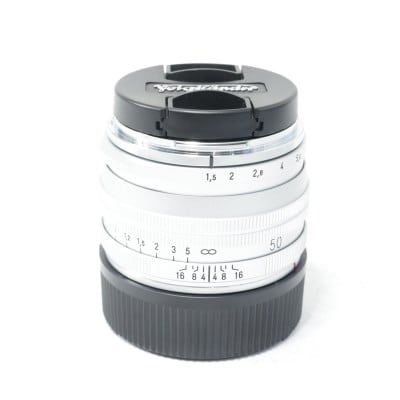 NOKTON vintage line 50mm F1.5 Aspherical Ⅱ VM シルバー MC