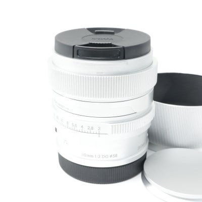 50mm F2 DG | Contemporary Lマウント シルバー