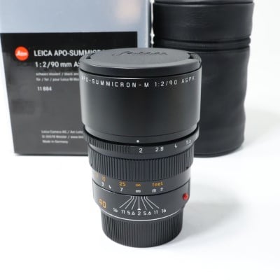 ライカ アポ・ズミクロンM f2/90mm ASPH. ブラック 11884C