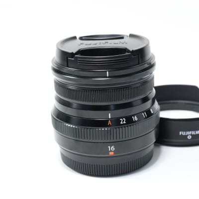 フジノンレンズ XF16mmF2.8 R WR ブラック