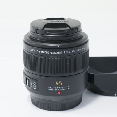 LEICA DG MACRO-ELMARIT 45mm/F2.8 ASPH./MEGA O.I.S. H-ES045